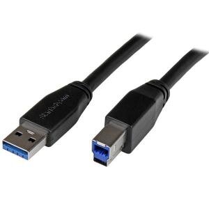 STARTECH COM 5M USB3 0 TO USB B CABLE M TO M BLACK-preview.jpg